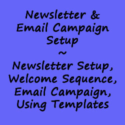 Newsletter and Email Campaign