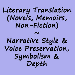 Literary Translation